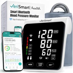 VeriSmart Bluetooth Blood Pressure Monitor 6.5" LED