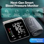 VeriSmart Bluetooth Blood Pressure Monitor 6.5" LED