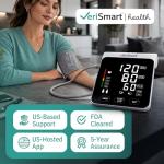 VeriSmart Bluetooth Blood Pressure Monitor 6.5" LED