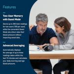 OMRON Platinum Blood Pressure Monitor with App