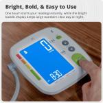 Bluetooth Blood Pressure Monitor with Extra-Large Cuff