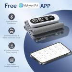 Bluetooth Blood Pressure Monitor with MyHeartPal App