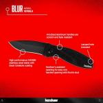 Kershaw Blur Pocket Knife with Recurve Blade