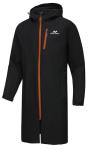 Men's Black Waterproof Rain Jacket with Hood