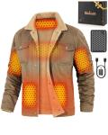Men's Heated Jacket with Battery Pack - Winter Must-Have