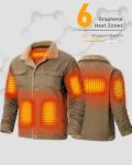 Men's Heated Jacket with Battery Pack - Winter Must-Have