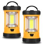 Bright Rechargeable Camping Lanterns - 3200LM (2-Pack)