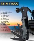 13-in-1 Survival Multitool for Camping and Gifting