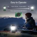 Bright LED Camping Lantern for Emergencies and Outdoor Use