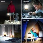 Bright Rechargeable Camping Lanterns - 3200LM (2-Pack)