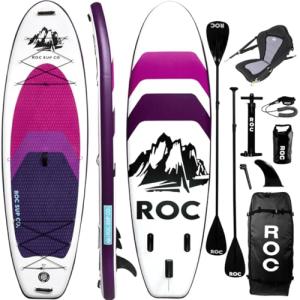 Roc 10'6" Inflatable Paddle Board with Accessories