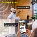 Septekon 2K Outdoor Security Cameras with Night Vision