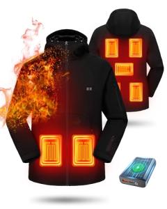 WINNER PRO Men's Heated Jacket with Electric Battery