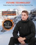 WINNER PRO Men's Heated Jacket with Electric Battery