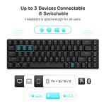 RK Royal Kludge RK68 Wireless 65% Mechanical Keyboard