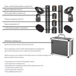 Neewer 2-Pack Pencil Condenser Mics with Accessories