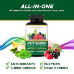 Life’s Energy Daily Multivitamin for Vitality & Immunity