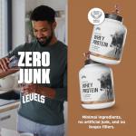 Grass Fed Whey Protein Powder, Pure Chocolate, 24G