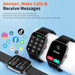 Bluetooth Smart Watch with Fitness Tracking & More