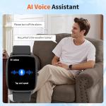 Bluetooth Smart Watch with Fitness Tracking & More