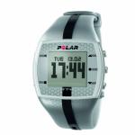 Polar FT4 Heart Rate Monitor Watch - Silver/Black