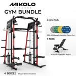Mikolo M4 2.0 Home Gym Power Cage Bundle