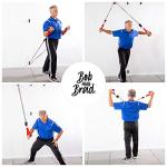 BOB AND BRAD Stackable Resistance Bands Set