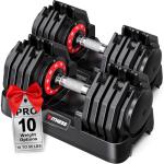 Adjustable Dumbbells Set for Home Gym Workouts