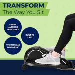 Compact Under Desk Elliptical and Leg Exerciser