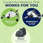 Compact Under Desk Elliptical and Leg Exerciser