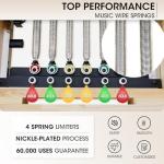 PAETA Foldable Wooden Pilates Reformer with Accessories