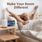 ASAKUKI Aromatherapy Diffuser with Essential Oils Set