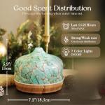 Light Blue 500ml Ultrasonic Essential Oil Diffuser