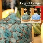 Light Blue 500ml Ultrasonic Essential Oil Diffuser