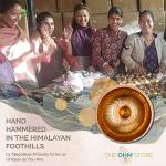 Hand-Hammered Tibetan Singing Bowl for Meditation