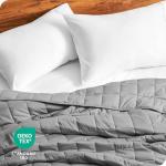 Bare Home All-Natural Cotton Weighted Blanket 22lbs