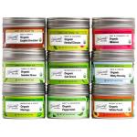 Organic 9 Flavor Loose Leaf Tea Variety Pack