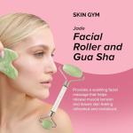 Jade Roller & Gua Sha Set for Glowing Skin
