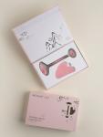 Mount Lai Rose Quartz Gua Sha Set for Glowing Skin
