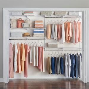 Expandable Adjustable Closet Organization System Bundle