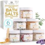 Relaxing Bath Salts Gift Set – 6 Scents