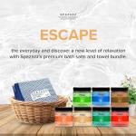 Aromatherapy Spa Bath Salt Sampler Set 4 Oz