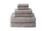 Ultra Soft 6-Piece Organic Cotton Bath Towel Set