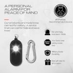 Spartan Defense Rechargeable Safety Alarm with Strobe Light