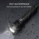 Lylting 90,000 Lumens Waterproof Rechargeable Flashlight