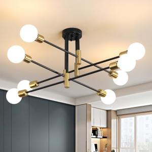 Biewalk 8-Light Mid Century Modern Chandelier