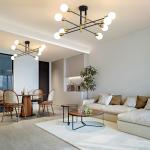 Biewalk 8-Light Mid Century Modern Chandelier