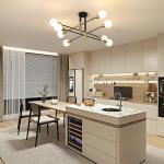 Biewalk 8-Light Mid Century Modern Chandelier