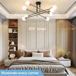 Biewalk 8-Light Mid Century Modern Chandelier