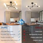 Biewalk 8-Light Mid Century Modern Chandelier